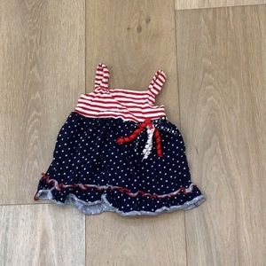 ADORABLE 🥰 4th of July 🇺🇸 Sophia Rose Baby Dress 6-12 months